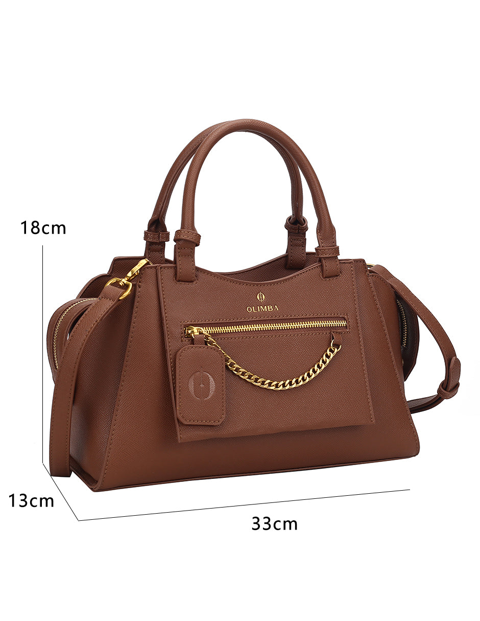 Bolsa Satchel Olimba