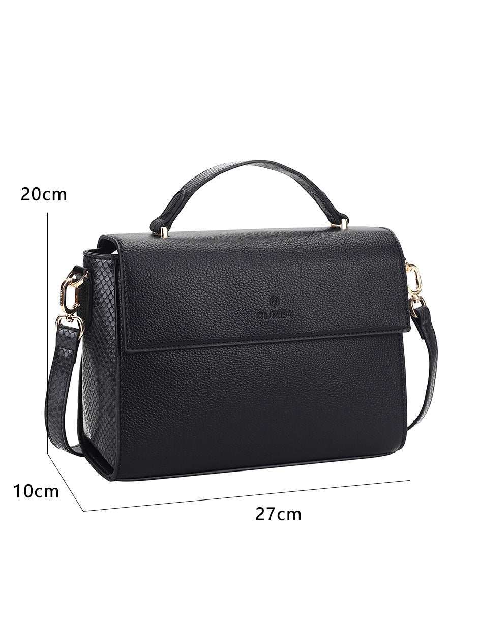 Bolsa Satchel Olimba