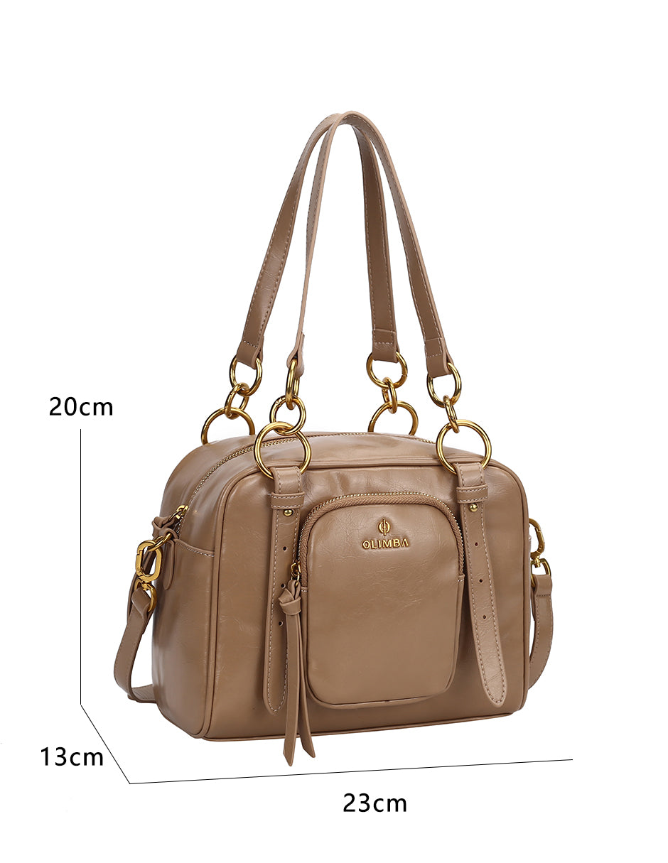 Bolsa Satchel Olimba