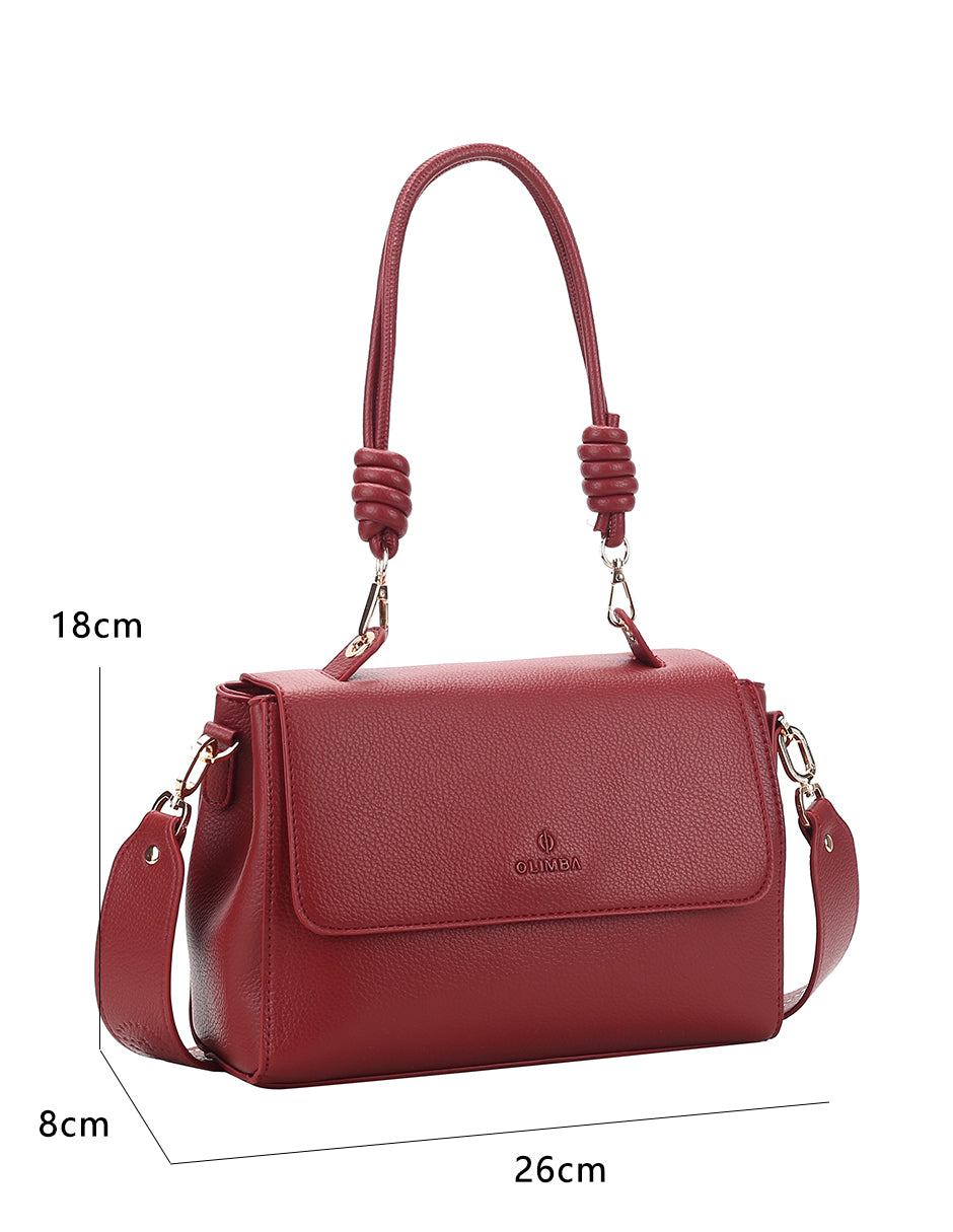 Bolsa Satchel Olimba