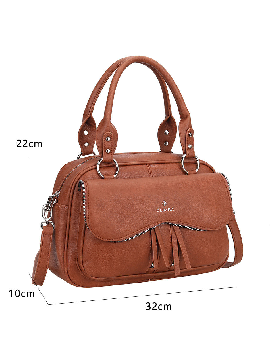 Bolsa Satchel Olimba