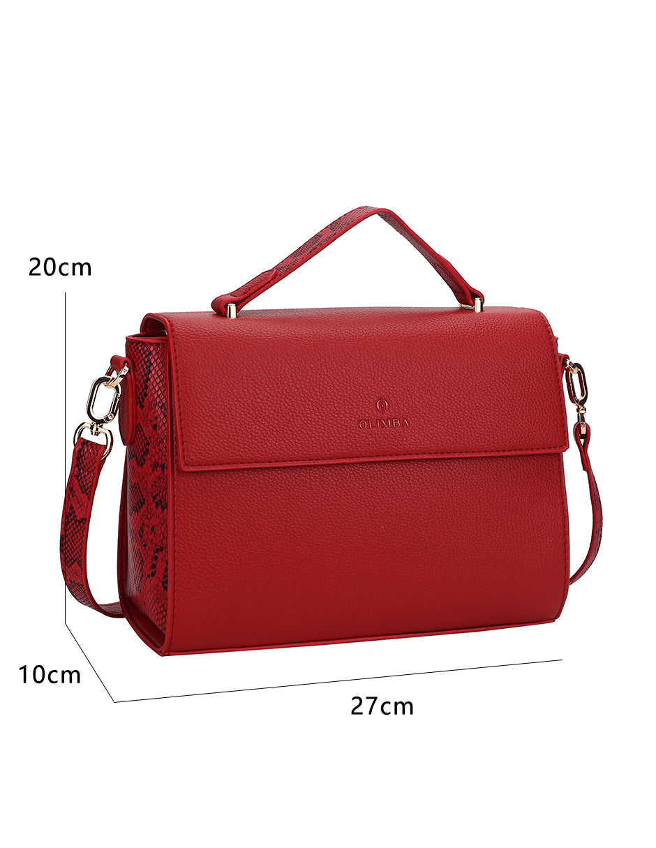 Bolsa Satchel Olimba