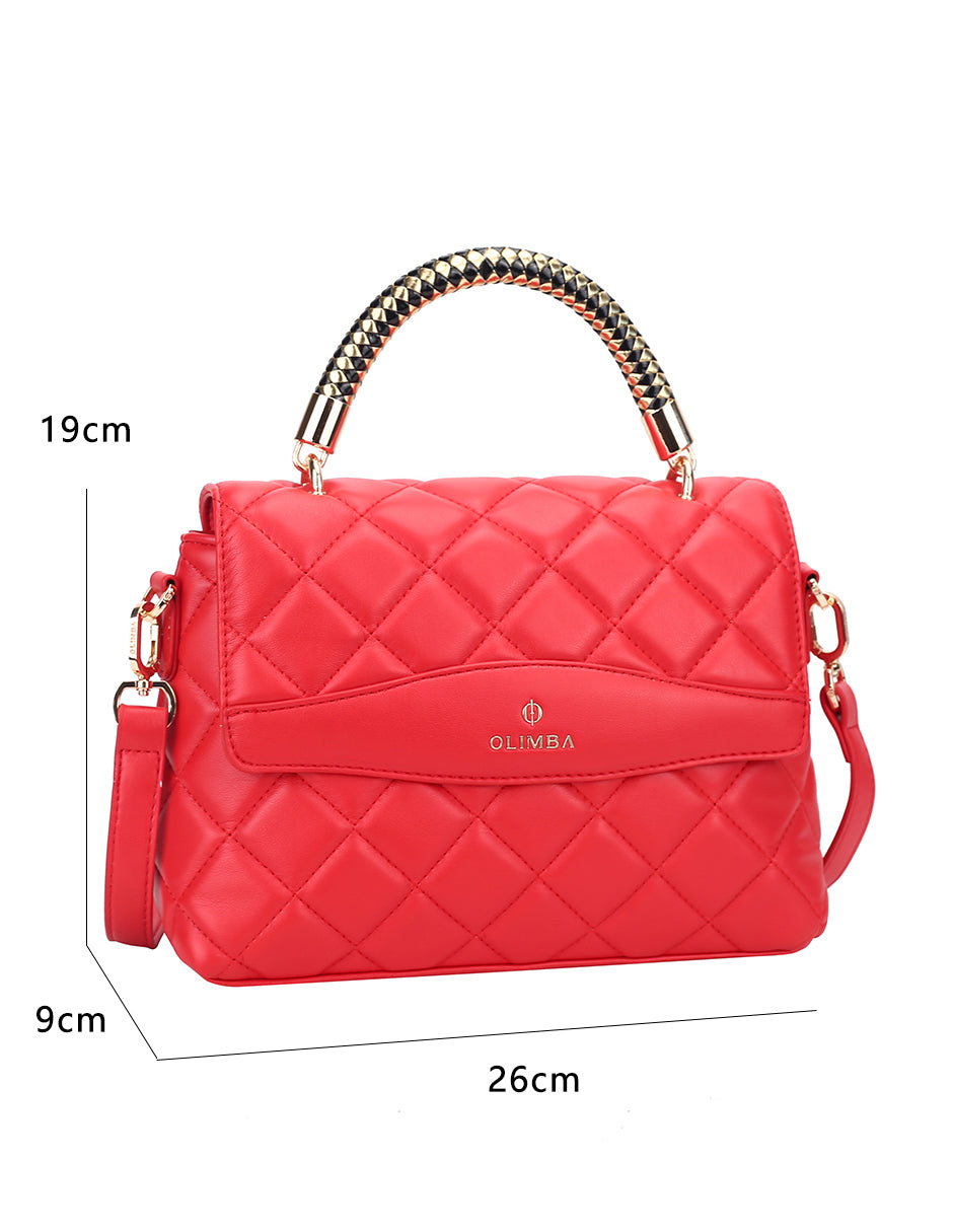 Bolsa Satchel Olimba