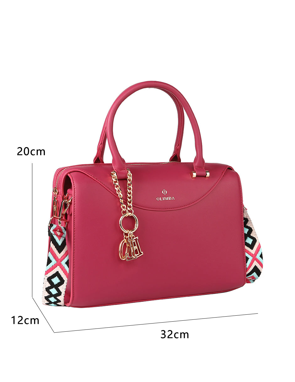 Bolsa Satchel Olimba