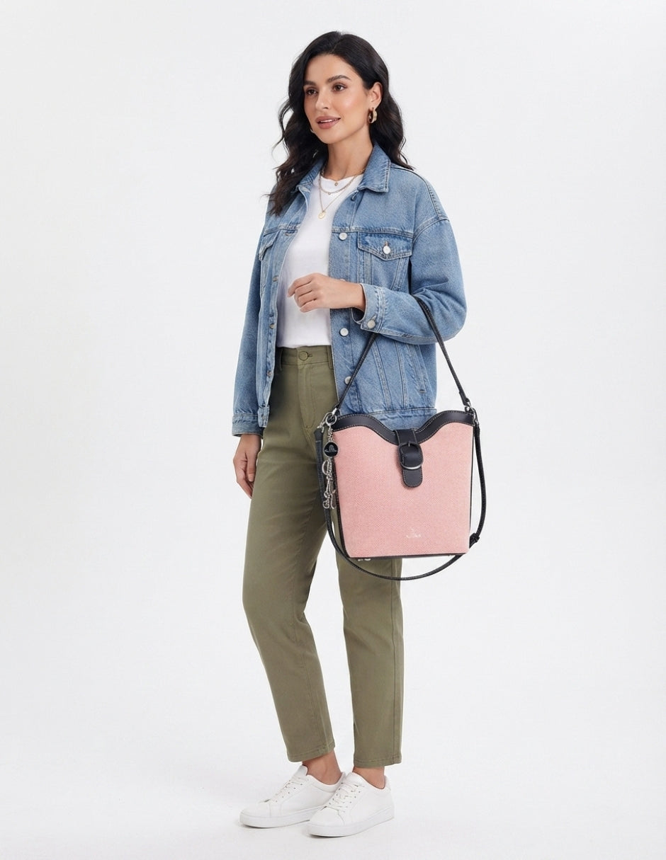 Bolsa Satchel Olimba