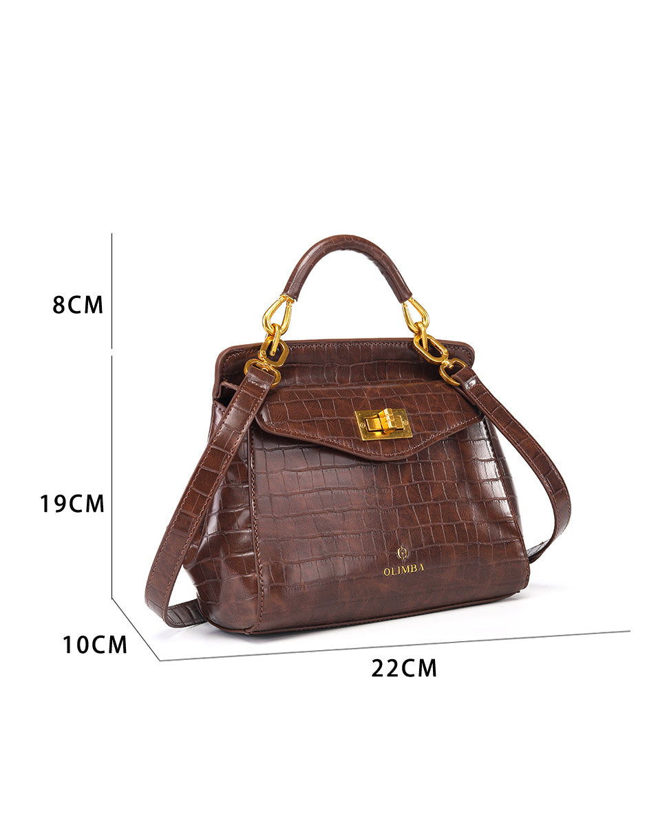 Bolsa Satchel Olimba