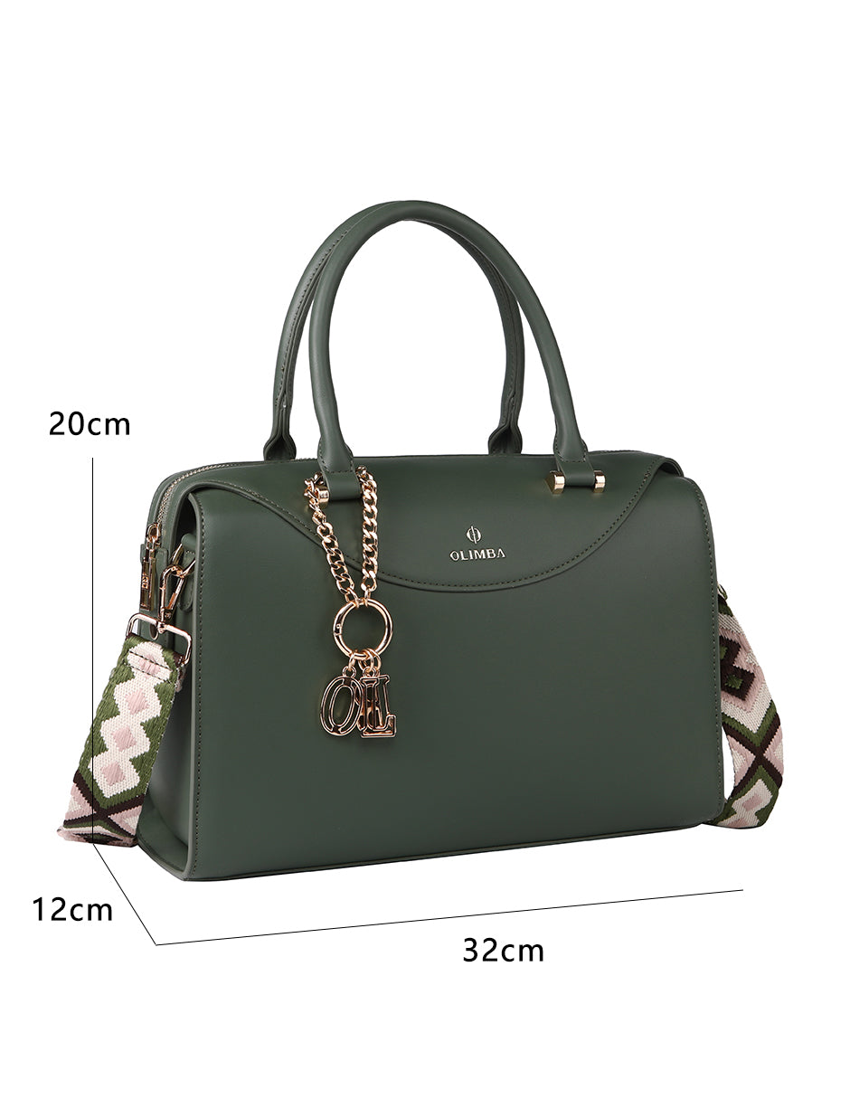 Bolsa Satchel Olimba