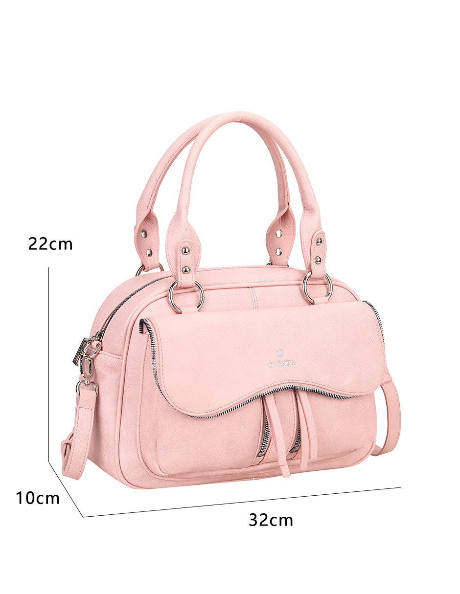 Bolsa Satchel Olimba