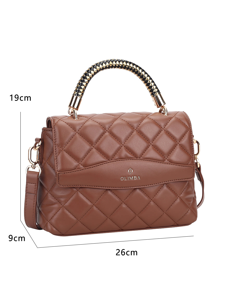 Bolsa Satchel Olimba