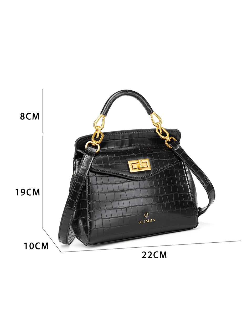 Bolsa Satchel Olimba