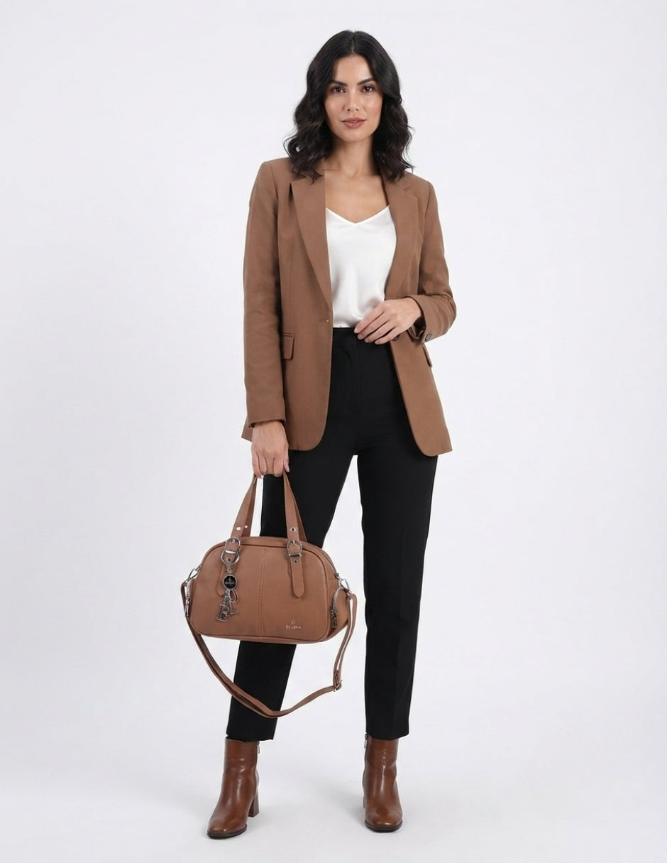 Bolsa Satchel Olimba