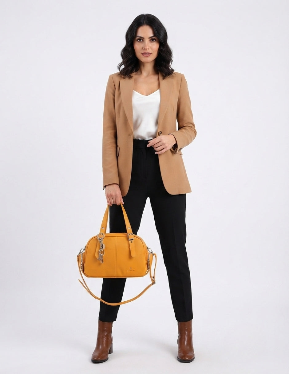 Bolsa Satchel Olimba