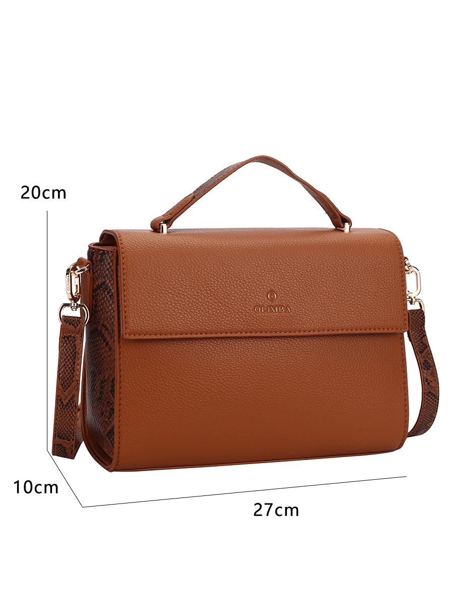 Bolsa Satchel Olimba