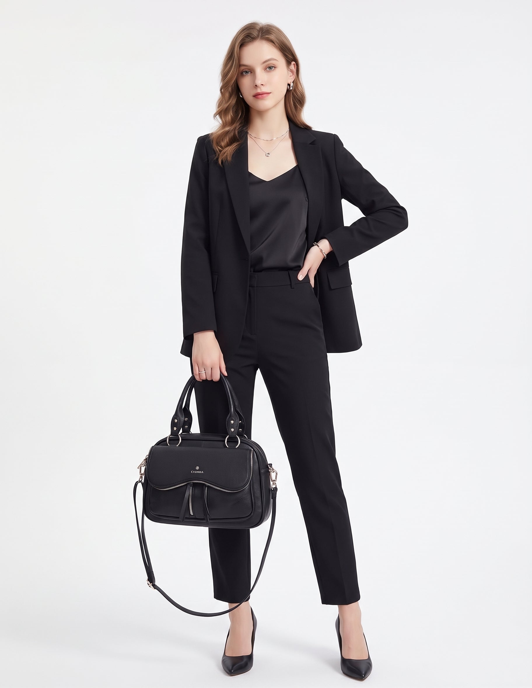 Bolsa Satchel Olimba