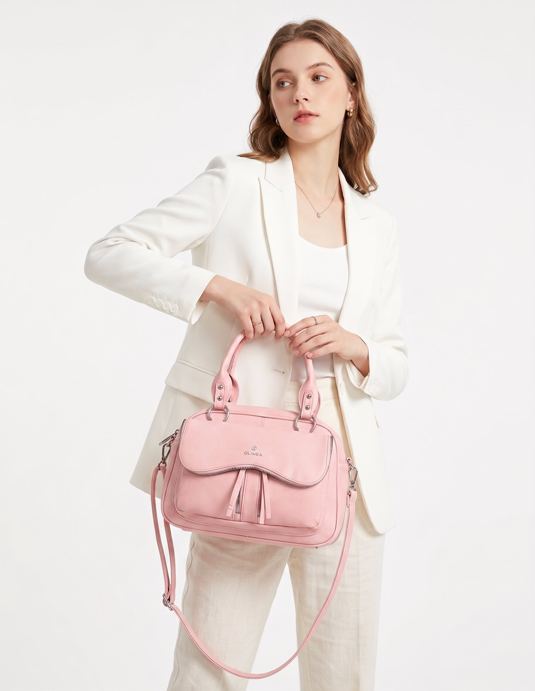 Bolsa Satchel Olimba