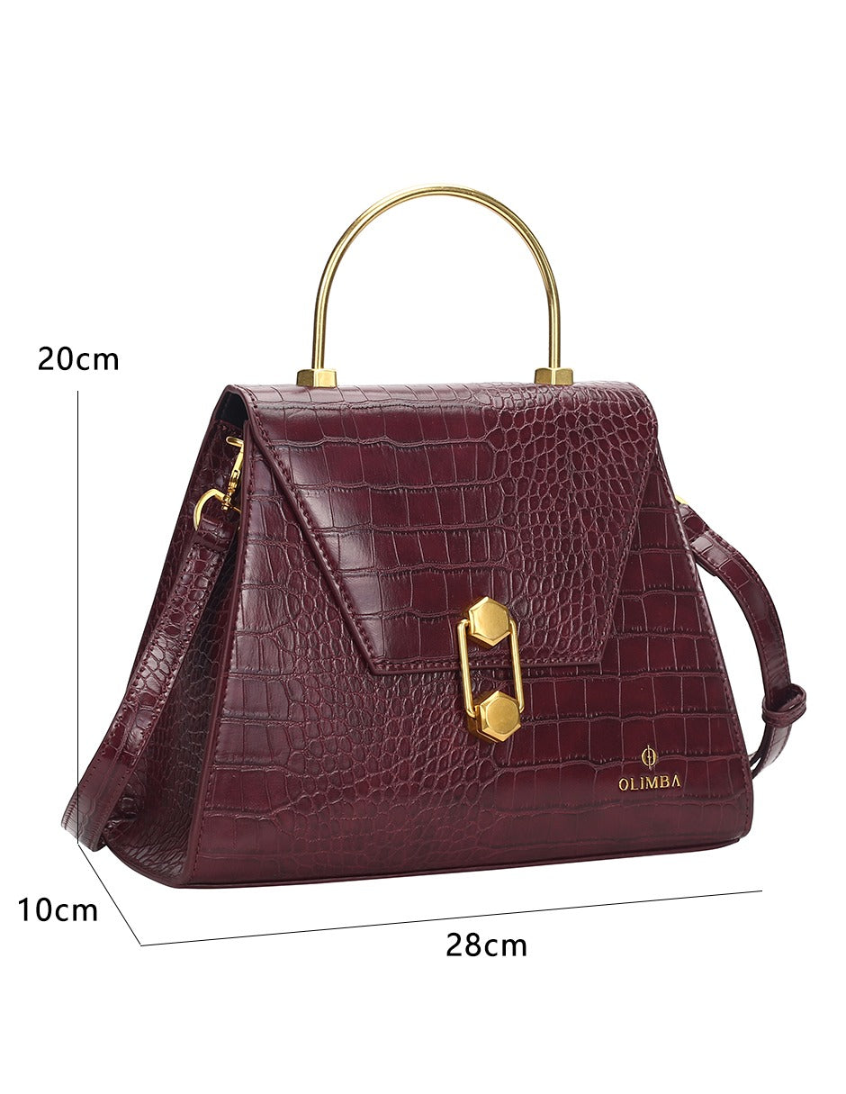 Bolsa Satchel Olimba